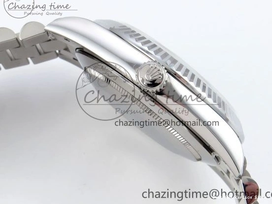 Best AAA Replica Sites Bracelet JDF 1440 V3 904L on TravelReady (Gain President 40 DayDate Weight) Steel VR3255 SS Dial Green Roman 1218